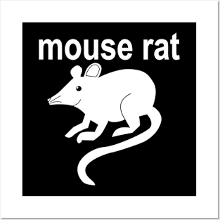 mouse rat Posters and Art